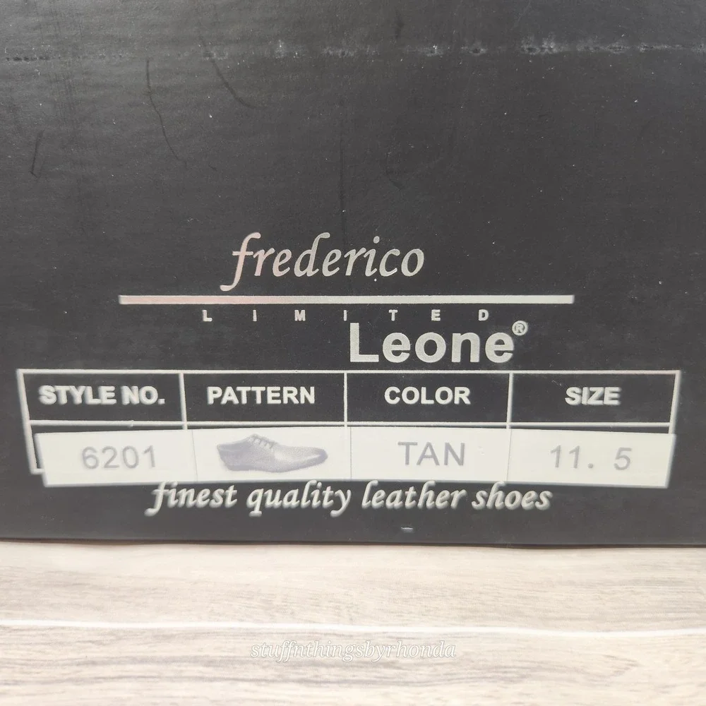 New In Box ~ Frederico Leone Tuxedo Shoes 